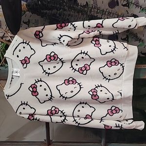 Hello kitty sherpa medium sweater